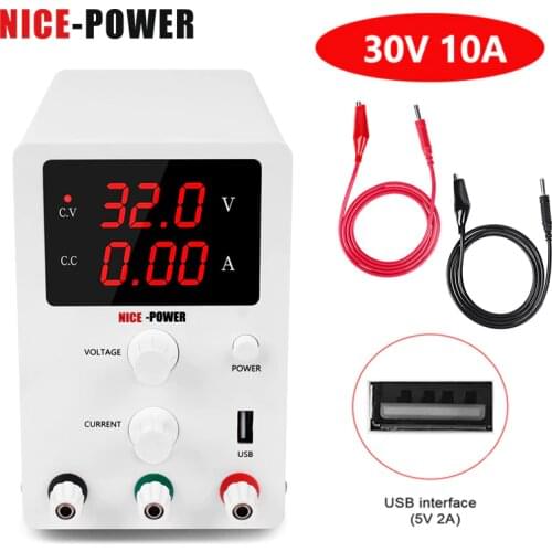 30V 10A variable Digital DC Switching Lab USB Power Supply Adjusrable Laboratory 60V 5A Voltage Regulators For Phone Repair
