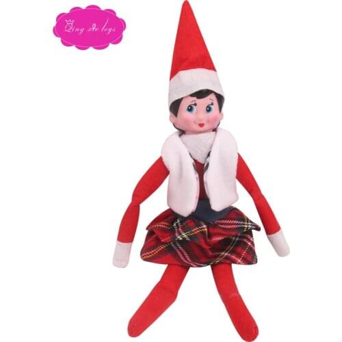 Christmas Fairy Doll Dress Skirt childrens Christmas gift doll toy accessories n1