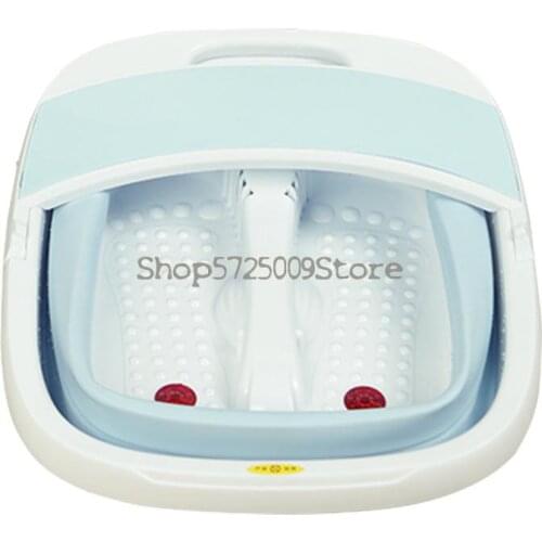 Folding footbath, automatic footbath, household electric massage heating, thermostatic foot bath, the same style as Wu Xin