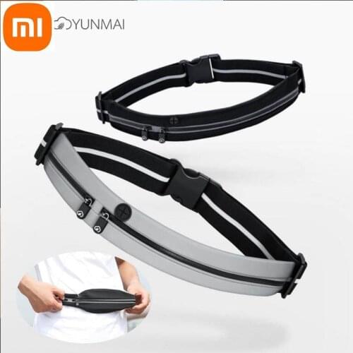 Xiaomi Yunmai Sports Invisible Pockets Double Mouth Chain 3M Night Line Reflective Multifunction Waterproof Phone Bag Waist Bag