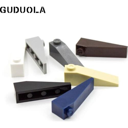 Guduola Slope 1x4x1 (18°) (60477) MOC Brick Building Block DIY Educational Toys Parts 20pcs/LOT