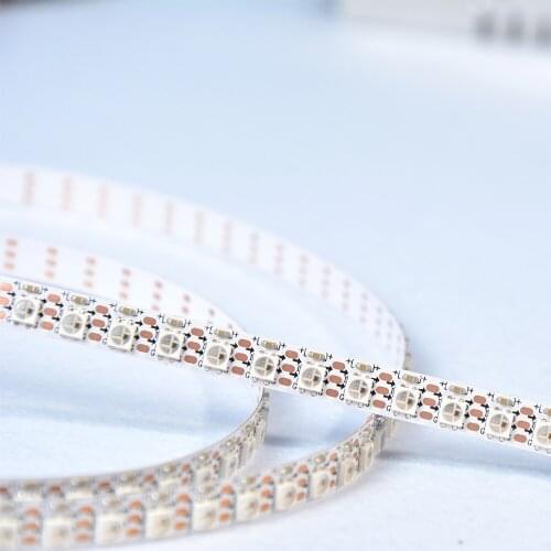 1/2m SK6812 MINI-3535 5050 led pixel strip 60 LEDs/m 4mm/5mm 144 leds/m 7mm ,NON-waterproof,WHITE PCB addressable DC5V