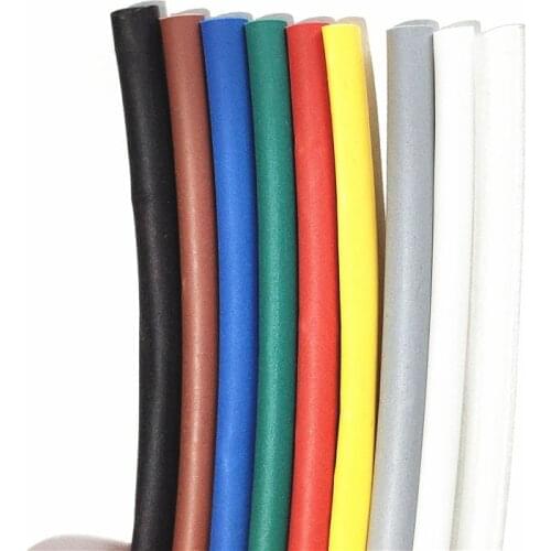 1meter 2:1 7 Colors 0.6/ 0.8/ 1/ 1.5/ 2/ 2.5/3/ 3.5/ 4/ 4.5/ 5/6 Heat Shrink Heatshrink Tubing Tube Wire Dropshipping