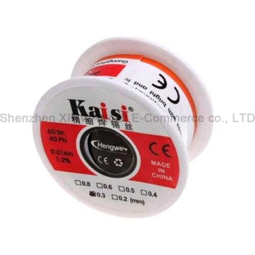 1Pcs High Quality Rosin Core Fine Solder Wire 0.3mm/0.4mm/0.5mm/0.6mm 50g Wear-Resisting Low Melting Point Welding Wire Tin line