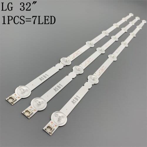 15PCS retroiluminación para LG32"ROW2.1Rev TV 32ln541v 32LN540V 32ln541u 6916L-1437A 6916L-1438A 6916L-1204A 6916L-1426A 7-LEDs