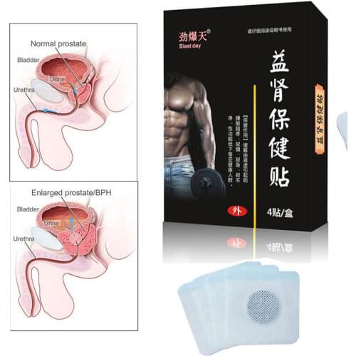 4pc Prostatic Navel Plaster Prostatitis Prostate Treatment Patches Medical Urological Urology Patch Man Health Care