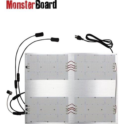 480W hydroponic garde LM301h 3000K/3500K dimmable quantum bar grow light for indoor plants