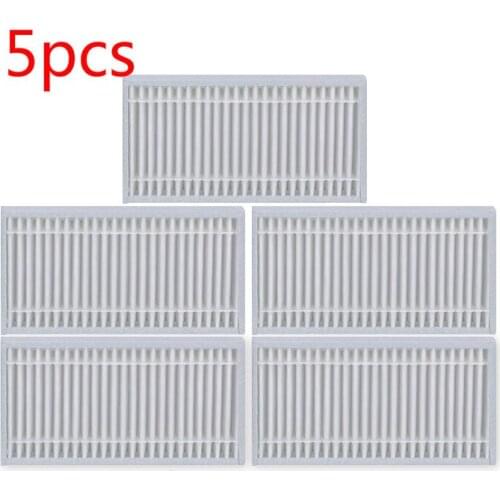 5 Pieces/lot HEPA Filter for Haier T320 T321 T325 Series Vacuum Robotic Cleaner Parts Filters Replacement
