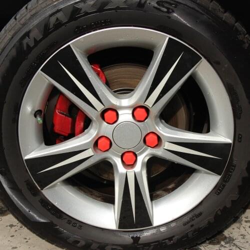 Automotive silicone wheel screw protective cap For Renault Koleos Skoda octavia Fabia Superb Rapid Yeti