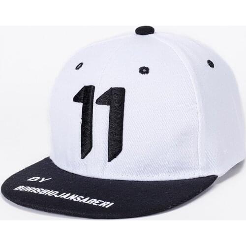 New fashion Baby boy girl hat Children cute Eleven embroidery Adjustable Baseball caps Kids Popular hip hop Cap kids snapback