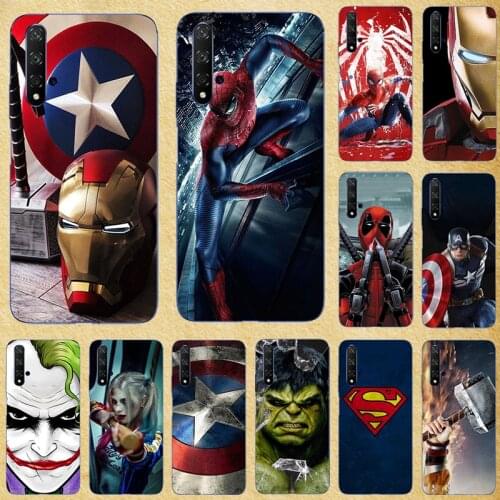 Super Hero Phone Case Cover For Blackview A80 A60 A7 BV9600 Pro S8 Soft Silicone Back Cover For Blackview BV9600 Pro shell Funda