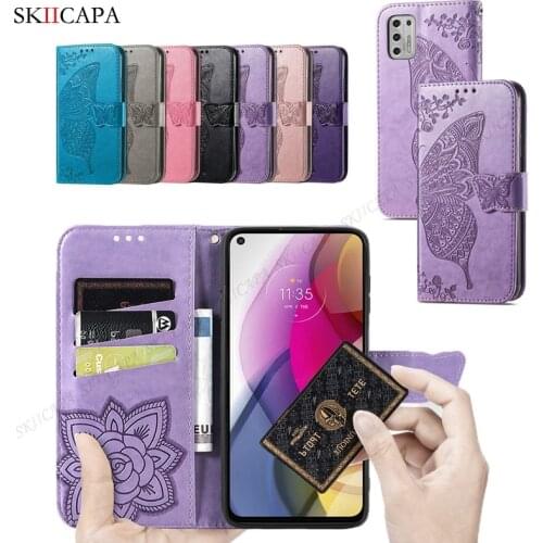 PU Leather Card Wallet Stand Phone Case For MOTO G Stylus 2021 G60 G50 G30 E7 G 5G Soft Silicone Flip Cover For G Play G9 Power