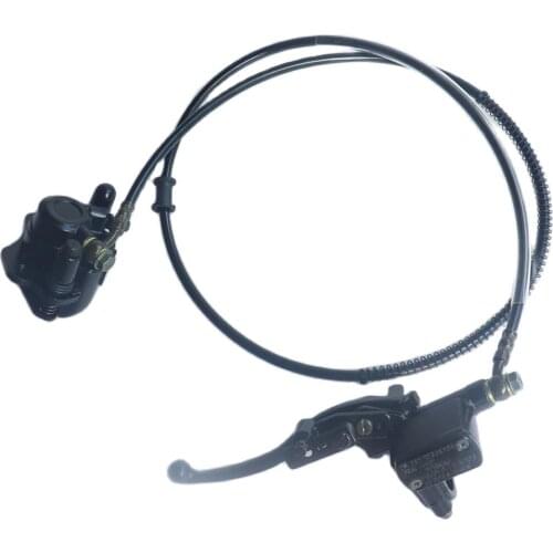 Hydraulic Rear Disc Brake Caliper System Pads For 110cc 125cc ATV Quad Pit Pro Dirt Bike Gokart Buggy