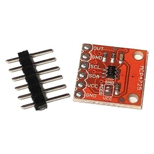 MCP4725 I2C DAC Breakout module development board