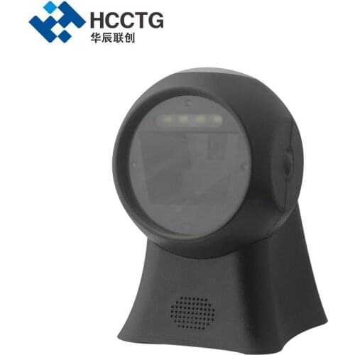 USB Laser 2D 1D Barcode Scanner 24 Lines High speed 1,500scan/s Scanner Desktop Omnidirectional Bar code Reader HCC7301