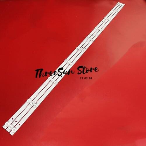 40pcs LED Backlight strip 10 lamp For BBK 50LEM-1043\FTS2C D50-M30 v500dj6-qe1 JS-D-JP50DM-A101EC (80510) 101EC 6V/leds