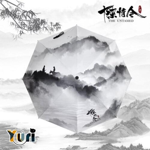 Limit Grandmaster of Demonic Cultivation The Untamed Wuxian Umbrella Rain Sun fashion Gift hot lovely Christmas gift