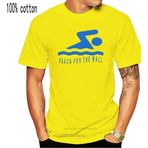 Men T Shirt Reach for the wall great gift for any swimming lover Women t-shirt