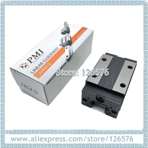 Original PMI Linear guide bearing MSB20S-N MSB20SSSFCN square Slider block, Rail Carriage