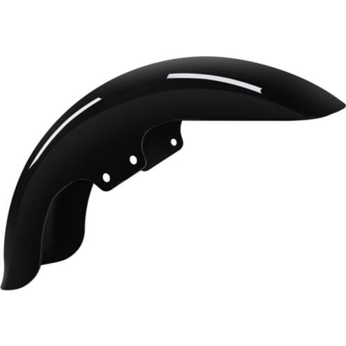 Motorcycle Gloss Black Front Fender Mudguard Splash Cover For Harley Softail Fatboy 06-17