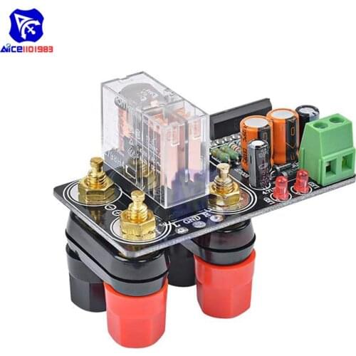 Diymore Reliable UPC1237 Speaker Protection Board for HiFi Amplifier Speaker with Relay DC Protection AC 12 -24V
