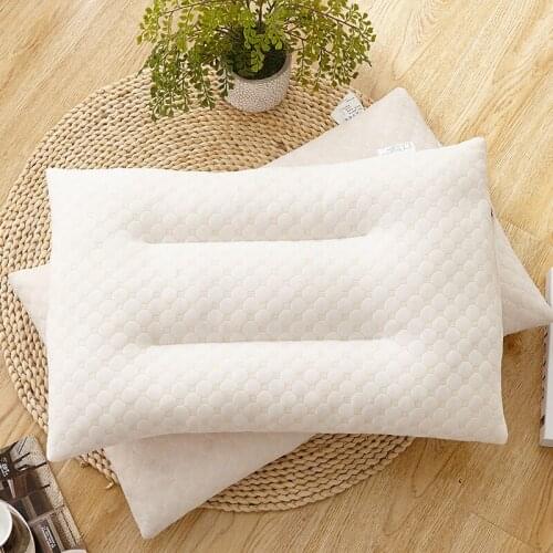 New shaped broken latex pillow particles comfortable cervical protection latex pillow