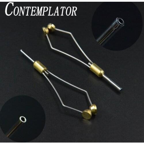 CONTEMPLATOR 2optional styles tapered feet bullet bobbin holder with arc mouth or black ceramic tip standard size fly tying tool