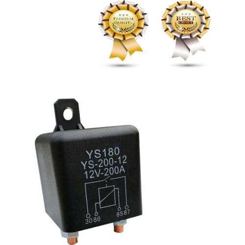 2pcs Heavy Duty 12VDC relay 200A Automotive Car boat storage battery Switch