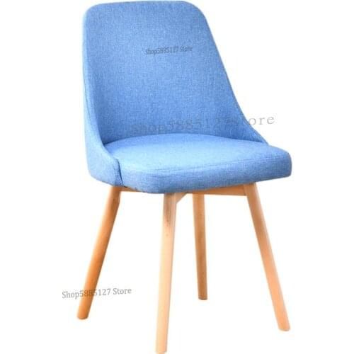 Chair Dining Chair Simple Stool Home Backrest Makeup Chair Desk Chair Net Red Restaurant Hotel Thickened Solid Wood Chair