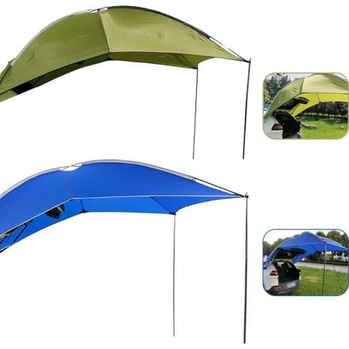Light Weight Waterproof, Durable Tear Resistant, Multifunction Uses Auto Camping/SUV, MPV,Trailer,Teardrop,Sedan Anti-uv Tent