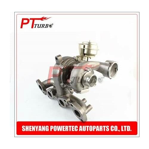 For Seat Altea / Leon / Toledo III 2.0 TDI 100Kw 136HP BKD AZV - 724930-5008S complete turbolader 03G253019A full turbine TURBO