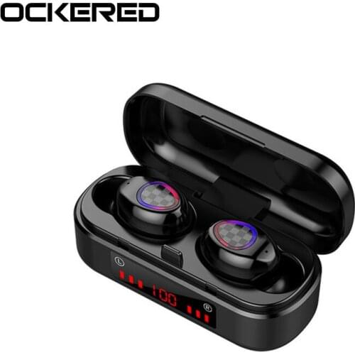 LED Display Support Bluetooth Earphone TWS 5.0 Touch Wireless Support Bluetooth Headphone Sport Waterproof Headset Charging Box