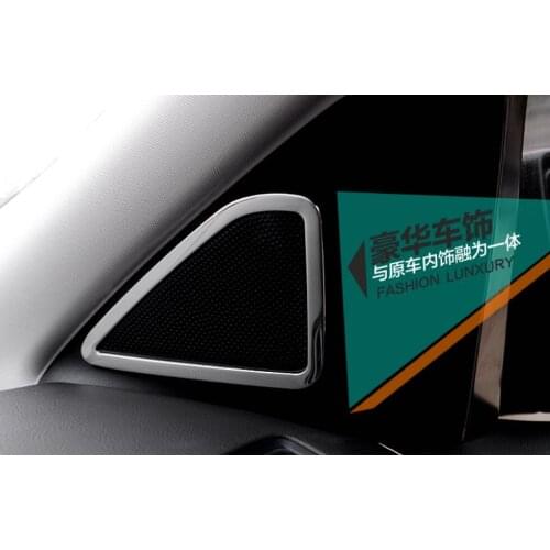 Inner Tweeter Tweeter Speaker Ring Cover Trim for Ford Kuga Escape 2013-2017