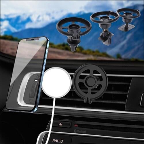 1Psc Car Phone Mount Air Vent Car Mount Charger Holder for Magsafe Charger