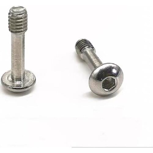 10PCS CBBT3/4/5/6/8 304 Stainless Steel Round Head Hexagon Cap Bolts Prevent Pullout and Loose Half Tooth Screws