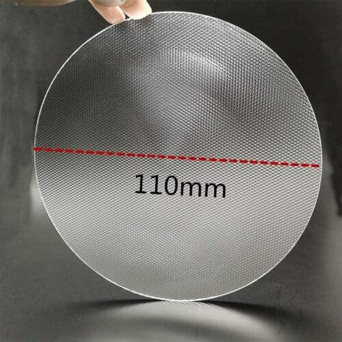 110mm diameter 90/120mm focal length PMMA compound eye honey comb fresnel lens fly eye lens