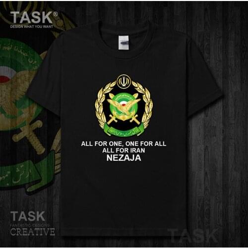 Army Iran t-shirt Short sleeve clothes country Army Tactical Military sweatshirt sports cotton mens t shirt new Tops summer 01