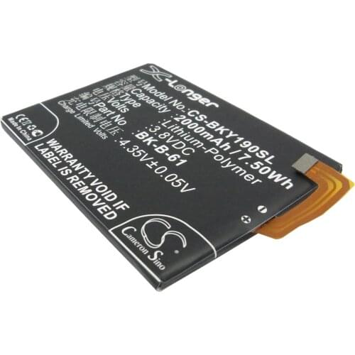 CS 2000mAh / 7.50Wh battery for BBK VIVO Y19, VIVO Y19t BK-B-61