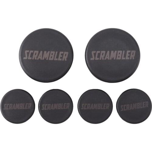 Motorcycle Frame Hole Cover Caps Plug Decorative Frame Cap for Ducati Scrambler 400 800 2014-2019