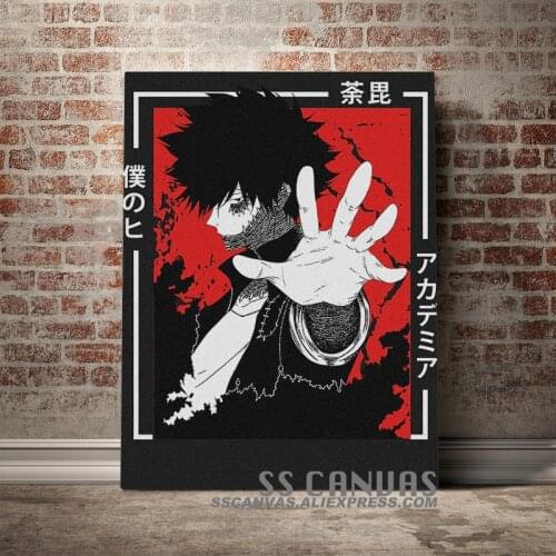 My Hero Academia Dabi BNHA Anime Canvas Painting Decor Wall Art Pictures Bedroom Study Home Living Room Decoration Prints Poster