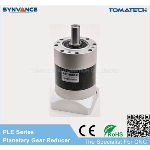 PLE90 Flange two stages 1:12--1:100 precision planetary reducer for servo steper motors reduction gear for CNC machine