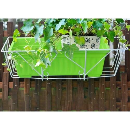 Plant Stand Flower Pot Hooks Holder Wrought Iron Pendant Plant Stand Flower Pot Hook Frame Garden Decoration