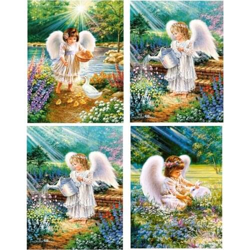 Angel Diamond mosaic sale diamond embroidery full display full square rhinestones pictures decoration 5d diamond painting fairy