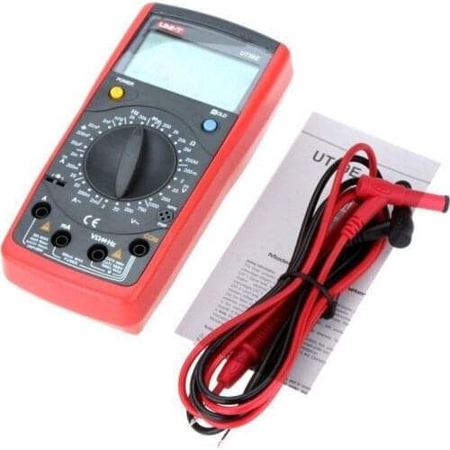 UNI-T UT39E Digital Multimeter AC DC Volt Amp Ohm Capacitance Temp Hz Tester Test LCR Meter