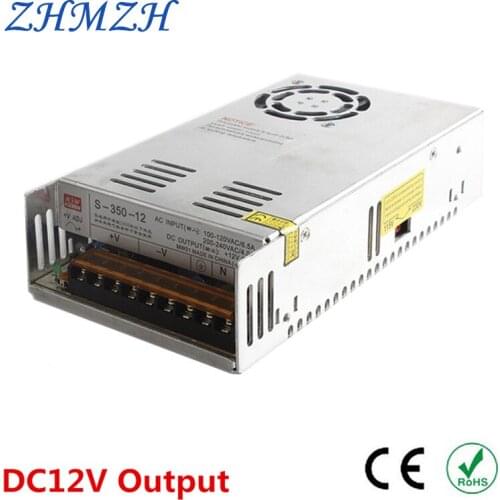 ZHMZH Sufficient Power High Quality 110V 220V Input Constant Voltage Power Supply Output LED Driver DC Lighting Transformer CE