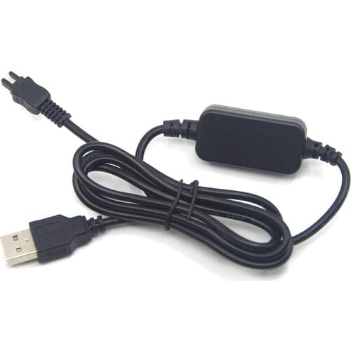 AC-L200 AC-L25A Mobile Power Bank USB Charger Cable for Sony Cyber-Shot Camera and Handycam DCR-IP/DVD/HC/SR/PC HDR-HC/UX