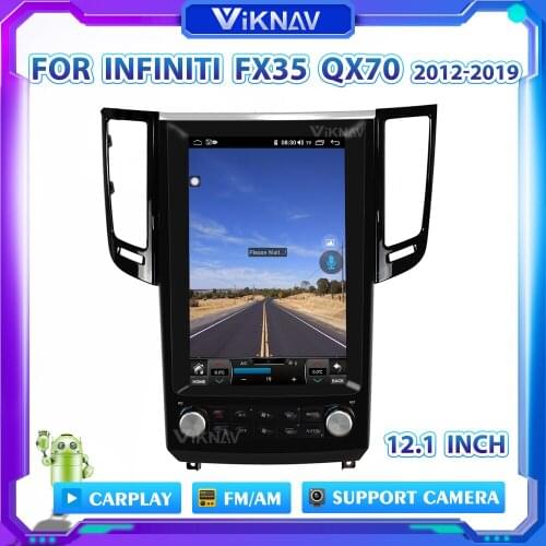 2 din Android 10 Car GPS Navigation Player for Infiniti FX FX25 FX35 FX37 qx70 radio tape recorder car radio stereo