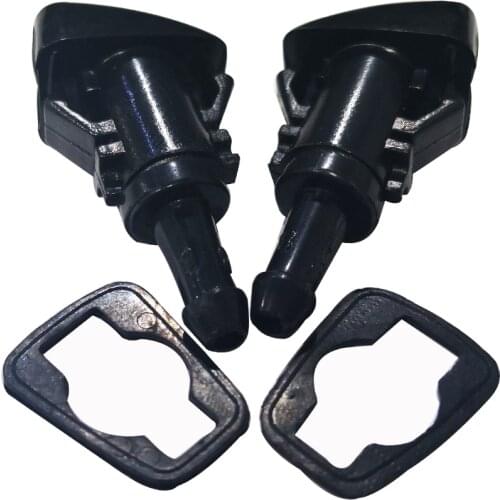 2pcs Auto Car Windshield Washer Wiper Water Spray Nozzle For Chrysler Jeep Grand Cherokee Dodge 4805742AB 5116079AA 5113049AA