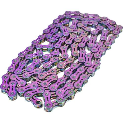 10-Speed 116 Links Bicycle Chain Bicycle Parts For Mountain Bike Road Bike Premium High Carbon Steel Material Easy To Install
