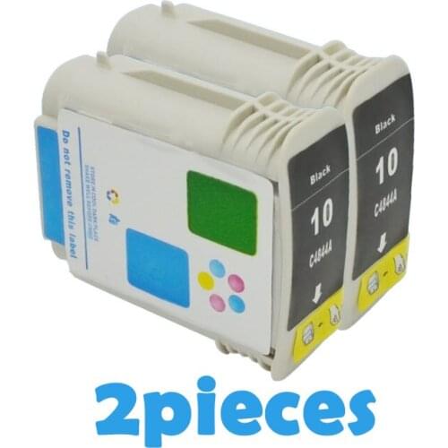 2BK Black XiongCai Compatible ink cartridges For HP 10 11 Designjet 110 100plus C4844A Inkjet 2800dt 2800dtn printer For HP10